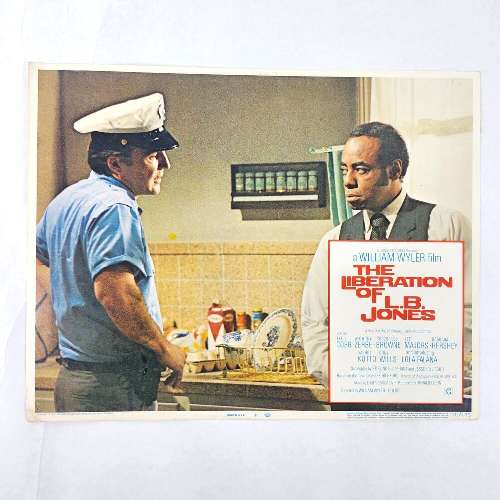 The Liberation of LB Jones 1970 Lobby Card Movie Poster Anthony Zerbe Neo‎ Noir